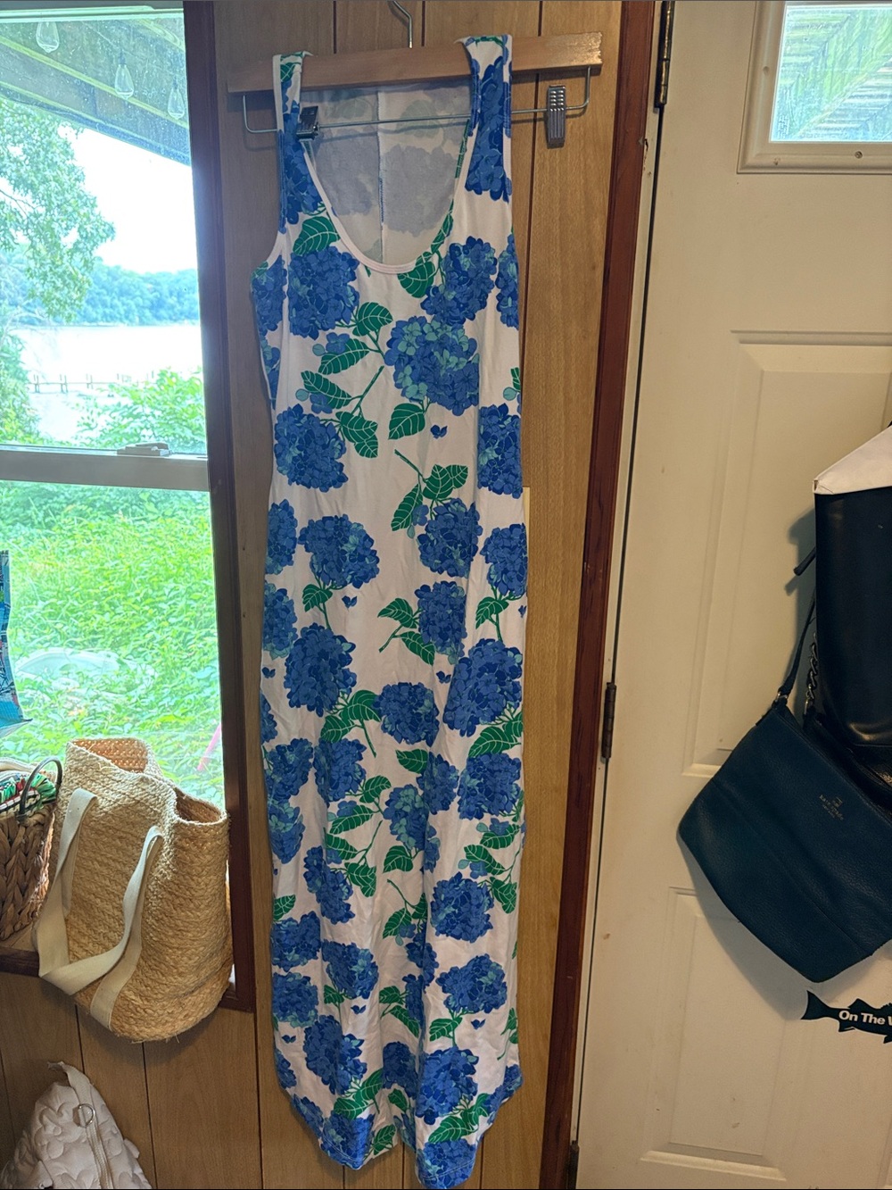 Mahi gold maxi tank dress